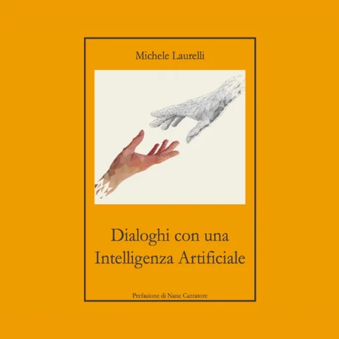 Cover of the book Dialoghi con una intelligenza artificiale